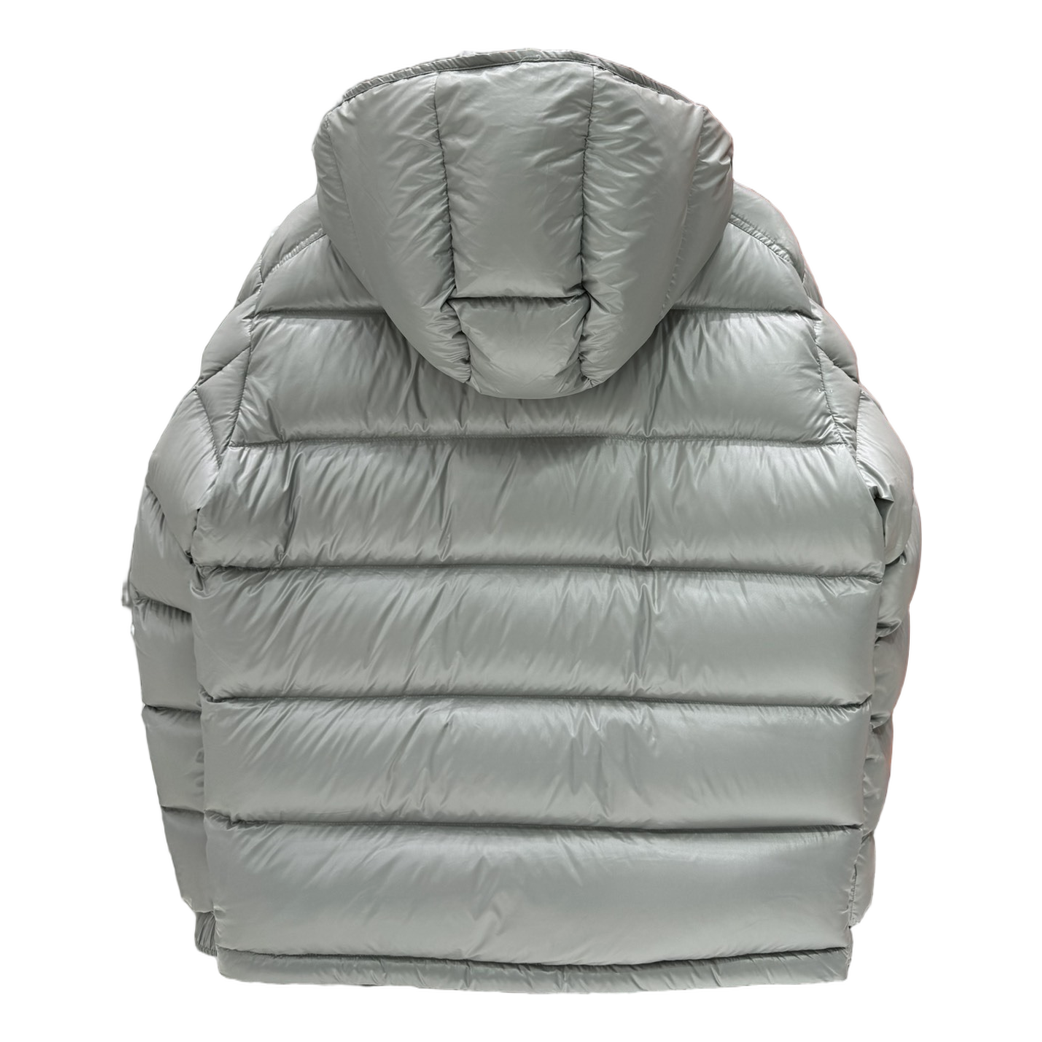 Moncler Maya Hooded Down Puffer Jacket in Gray