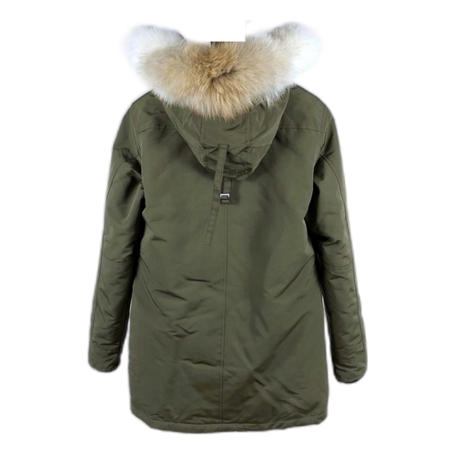Canada Goose Chateau Fur-Trim Parka in Military Green