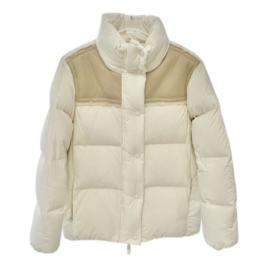 Moncler Jotty Paneled Down Puffer Jacket