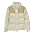 Moncler Jotty Paneled Down Puffer Jacket