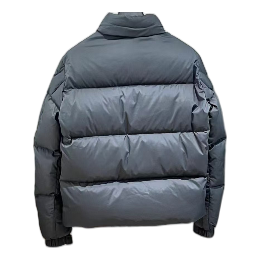 Moncler Stand-Collar Down Puffer Jacket in Black