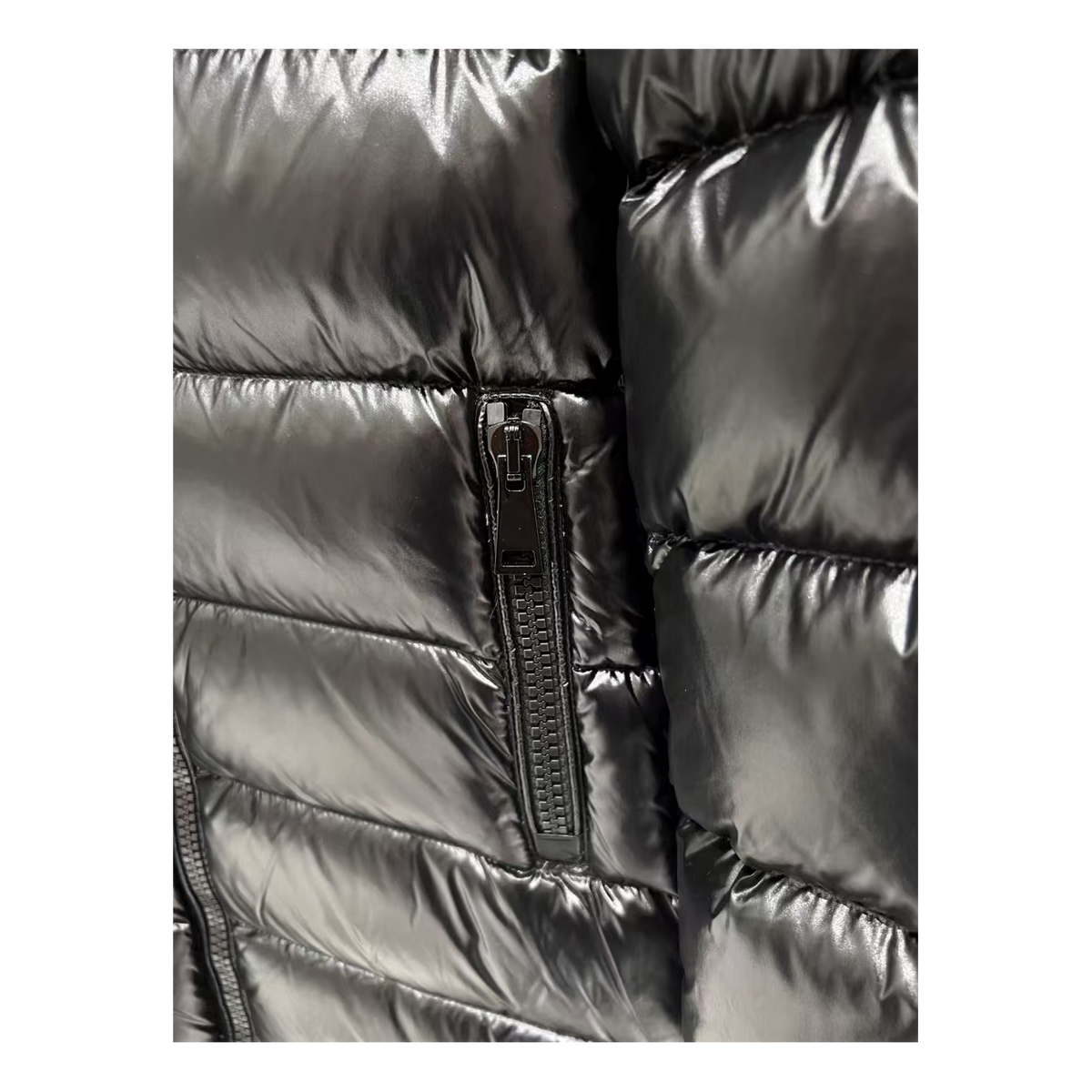 Moncler Suyen Down Puffer Coat with Hood - Black