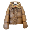 Moncler Borey Hooded Down Puffer Jacket - Bronze