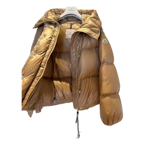Moncler Borey Hooded Down Puffer Jacket - Bronze