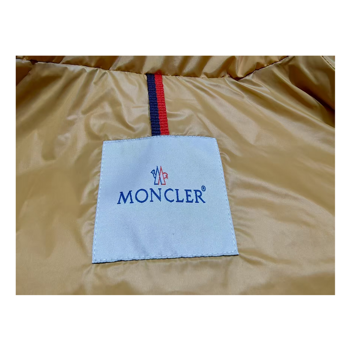 Moncler Maya Hooded Down Puffer Jacket in Yellow