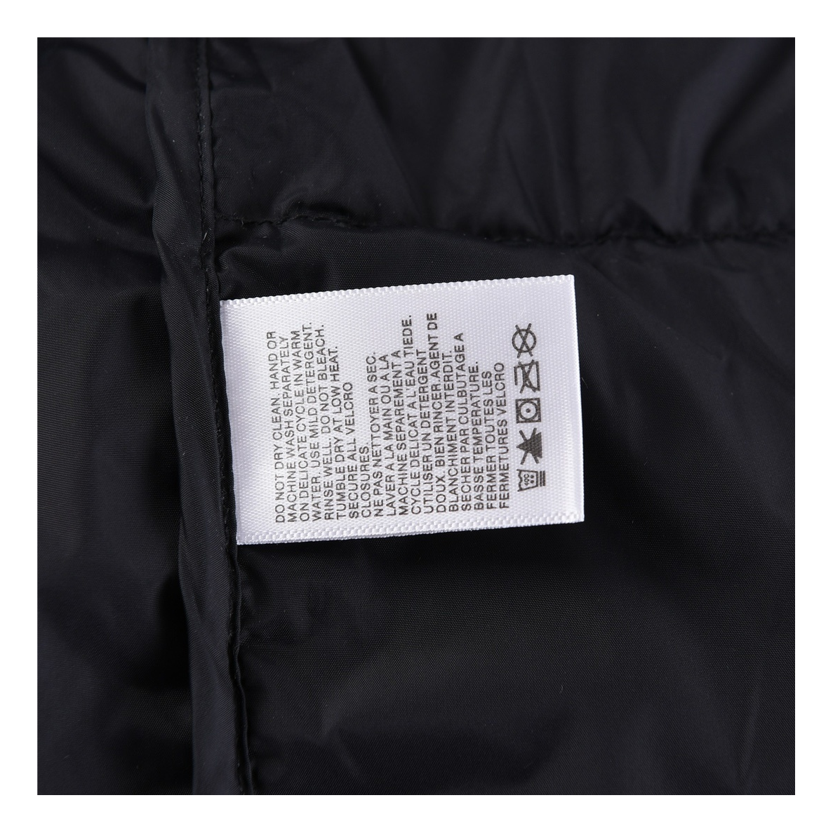 The North Face Two-Tone Puffer Jacket with Stand Collar