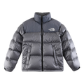 The North Face Two-Tone Puffer Jacket with Stand Collar