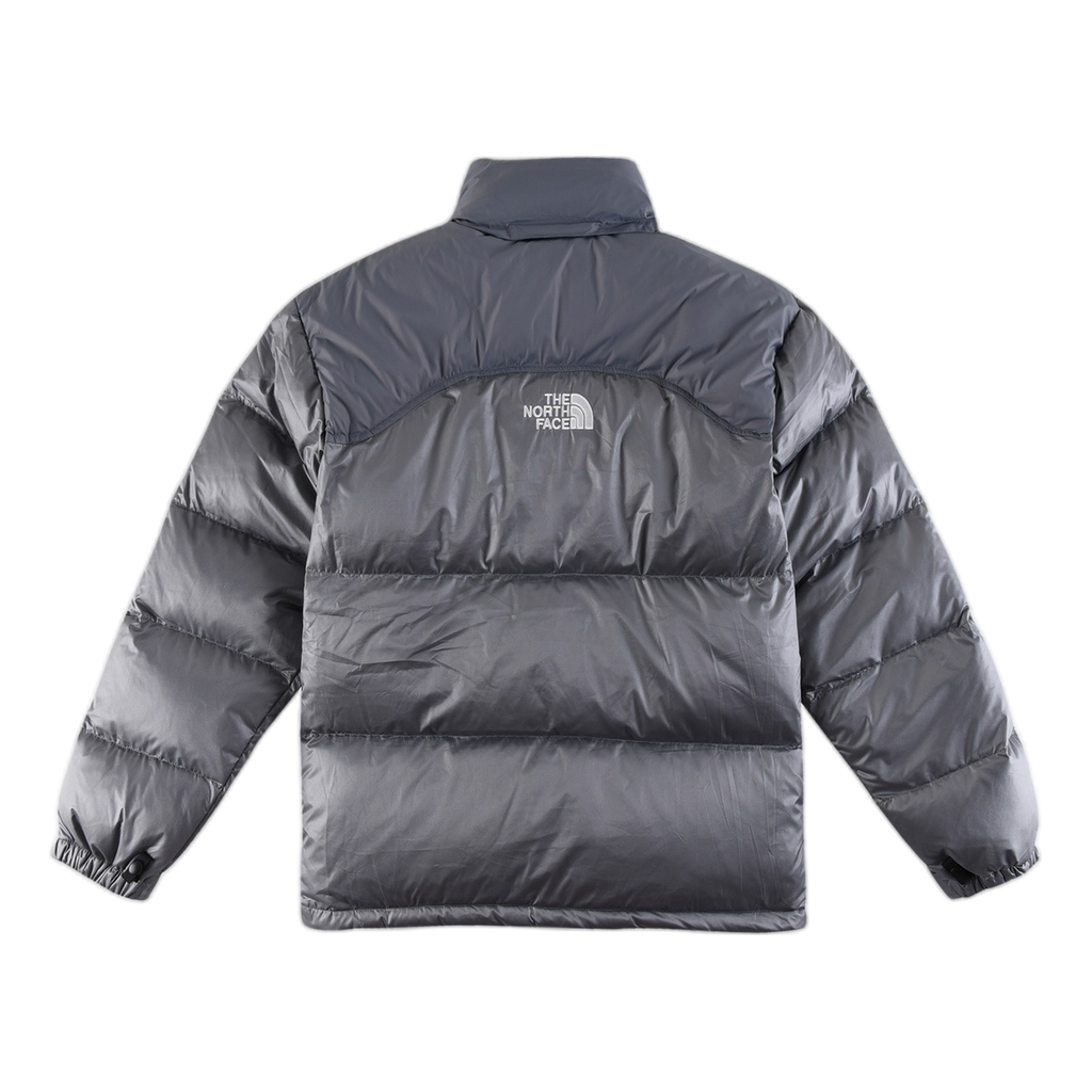 The North Face Two-Tone Puffer Jacket with Stand Collar