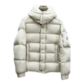 Prada Hooded Insulated Puffer Jacket with Sleeve Pouch